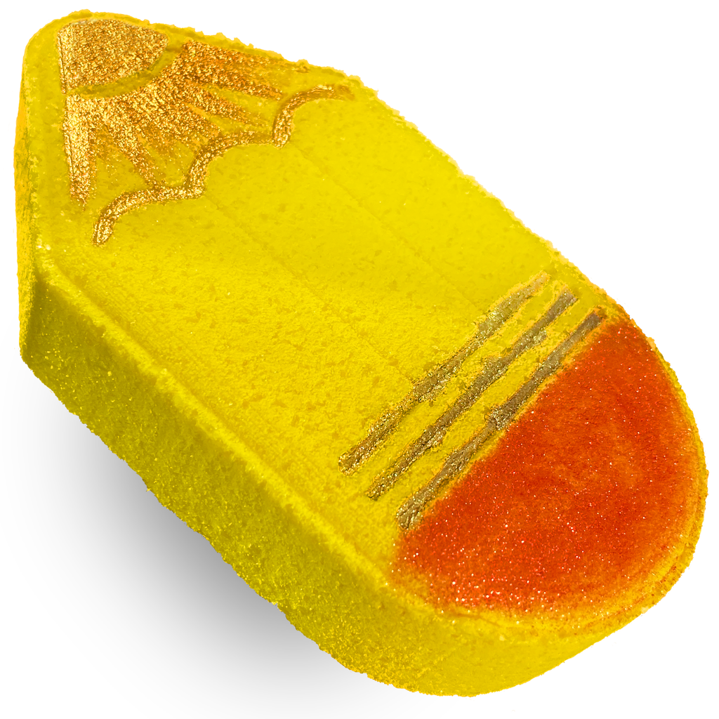 Pencil Bath Bomb, Bath Bombs for Kids, Organic Bath Bombs, Bath Bomb, Fizz Bomb, Natural Soaps, Essential Oils, Rooibos Soaps, Vanilla Oils. 