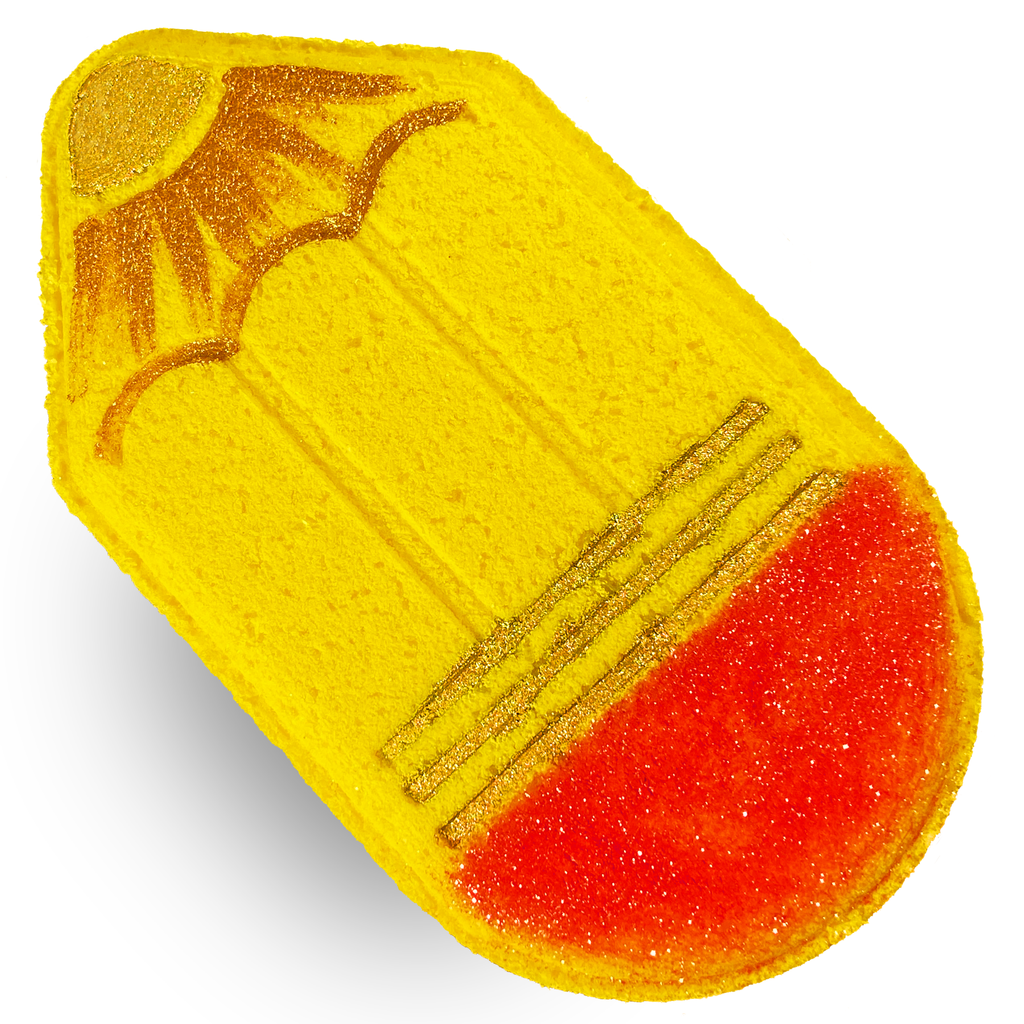 Pencil Bath Bomb, Bath Bombs for Kids, Organic Bath Bombs, Bath Bomb, Fizz Bomb, Natural Soaps, Essential Oils, Rooibos Soaps, Vanilla Oils. 